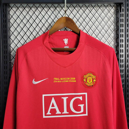 Manchester Utd. Home Retro Longsleeve 07/08