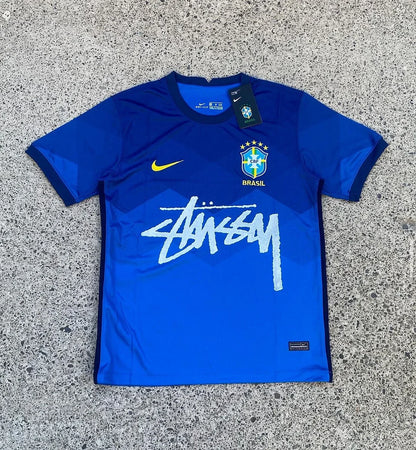 Brazil X Stussy Blue