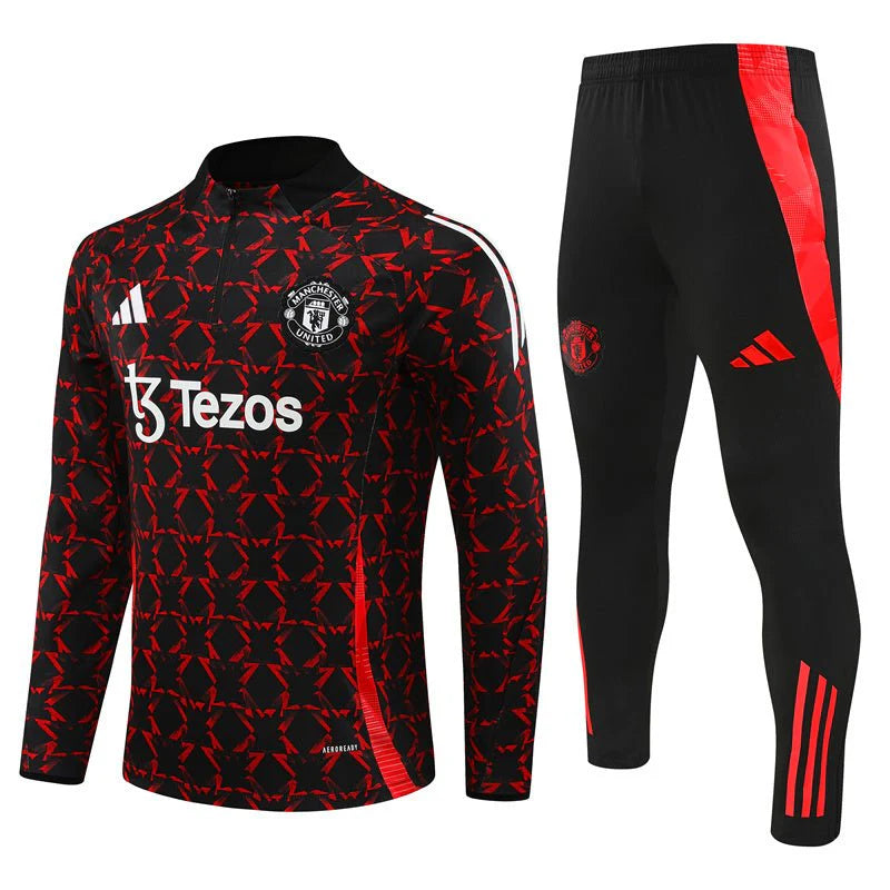 Manchester Utd. Red Illusion Tracksuit
